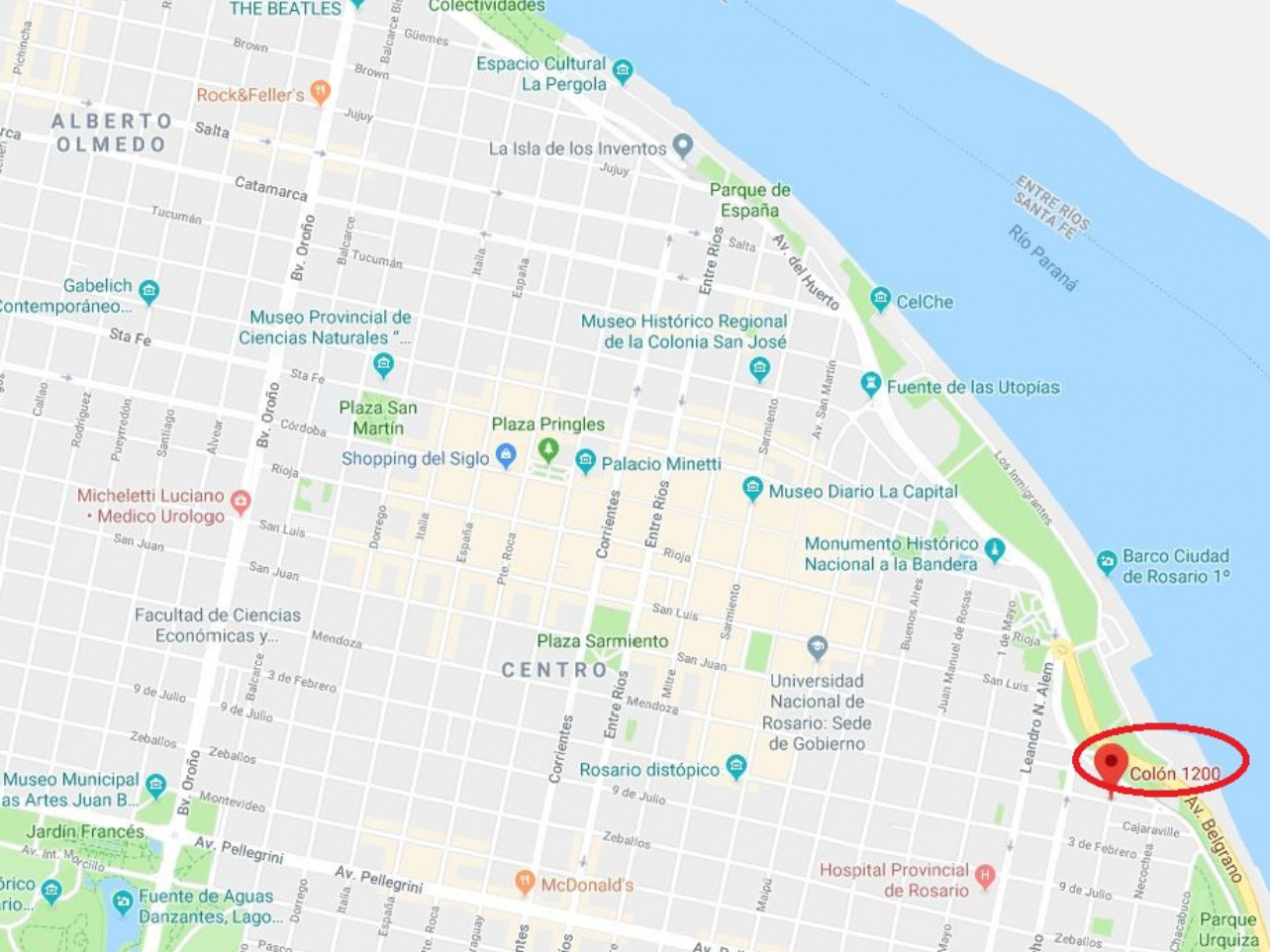  ALQUILER 1 DORMITORIO - COLON 1256, ROSARIO