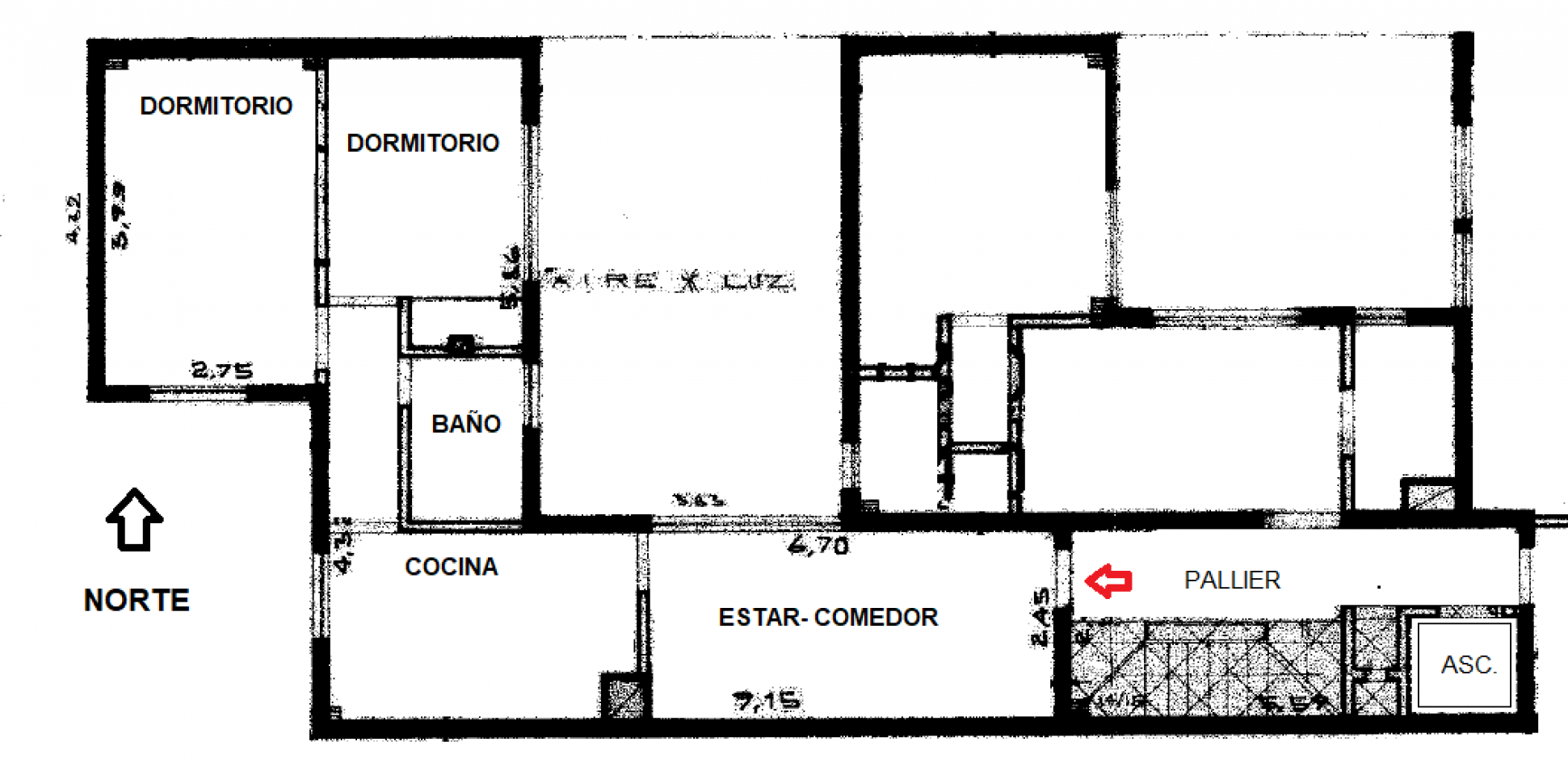 VENTA DEPARTAMENTO 2 DORMITORIOS - Alem 1630 - 6to Piso Dpto 3  (entre Pellegrini y Montevideo). Rosario