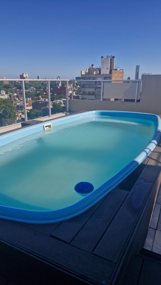 Alquiler Monoambiente Divisible con Balcon + Amenities - Ov. Lagos 500, Rosario