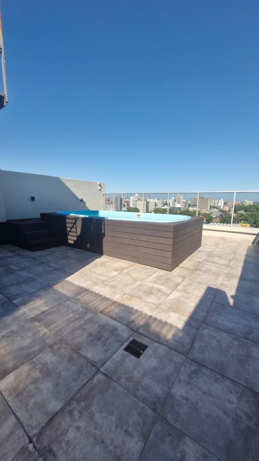 Alquiler Monoambiente Divisible con Balcon + Amenities - Ov. Lagos 500, Rosario