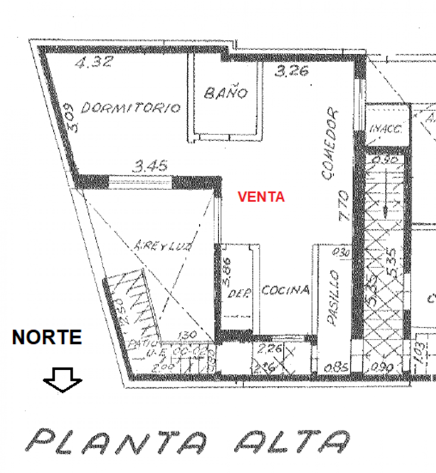 Zeballos e Italia - 1 piso escalera