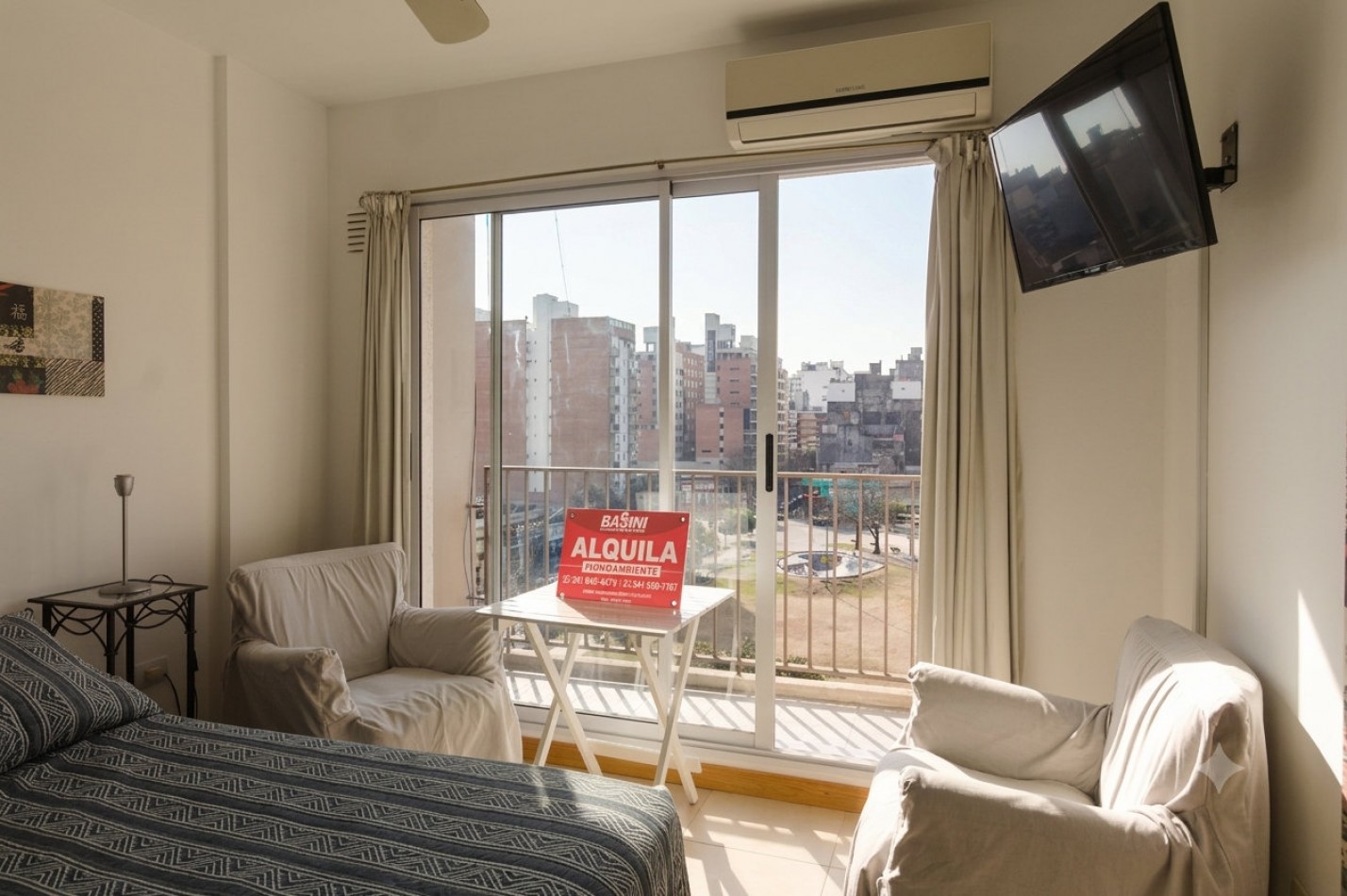 Monoambiente Amueblado Al Frente con Balcon - Ituzaingo 1100, Rosario