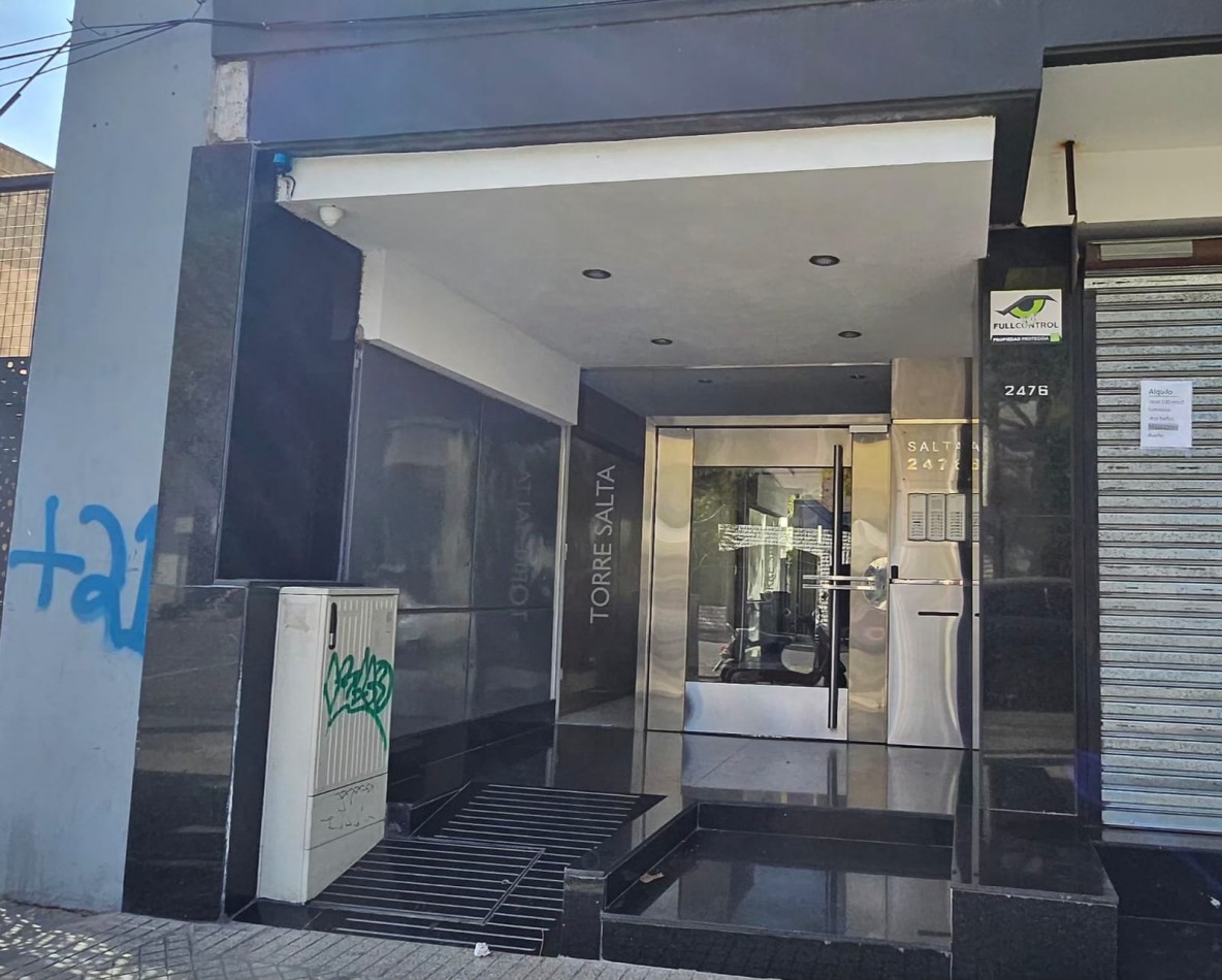 ALQUILER MONOAMBIENTE CON BALCON Y PARRILLERO EXCLUSIVO - SALTA 2400, ROSARIO